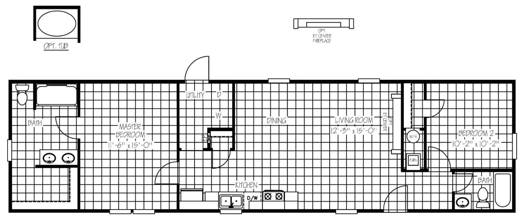 The Pirch floor plan