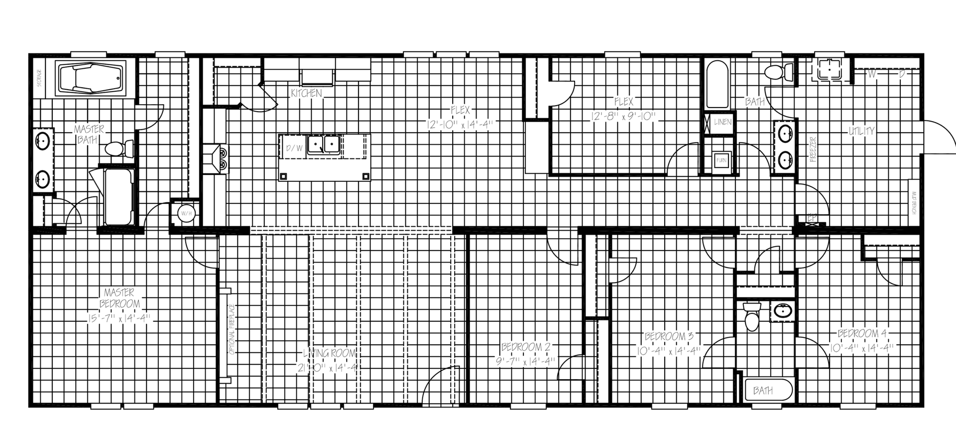 The Marlin floor plan