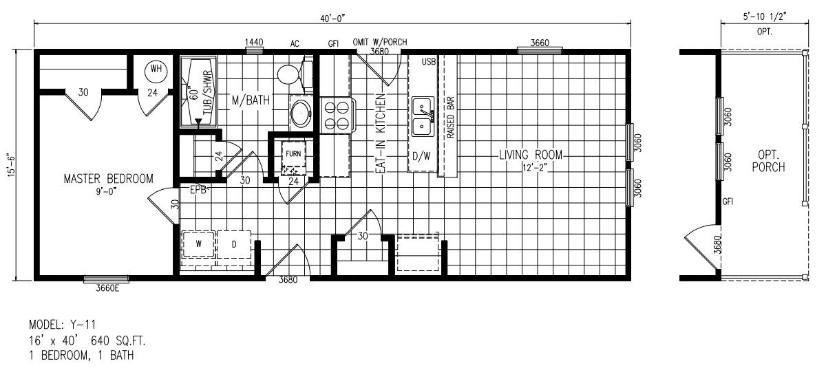 The Elk floor plan