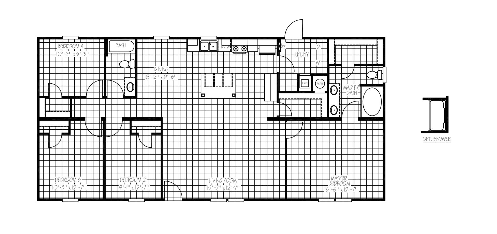 The Mahi floor plan