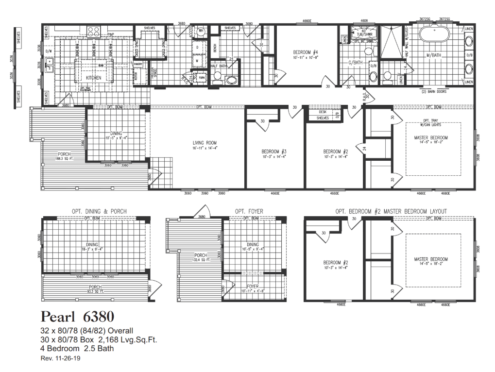 Pearl 6380 floor plan