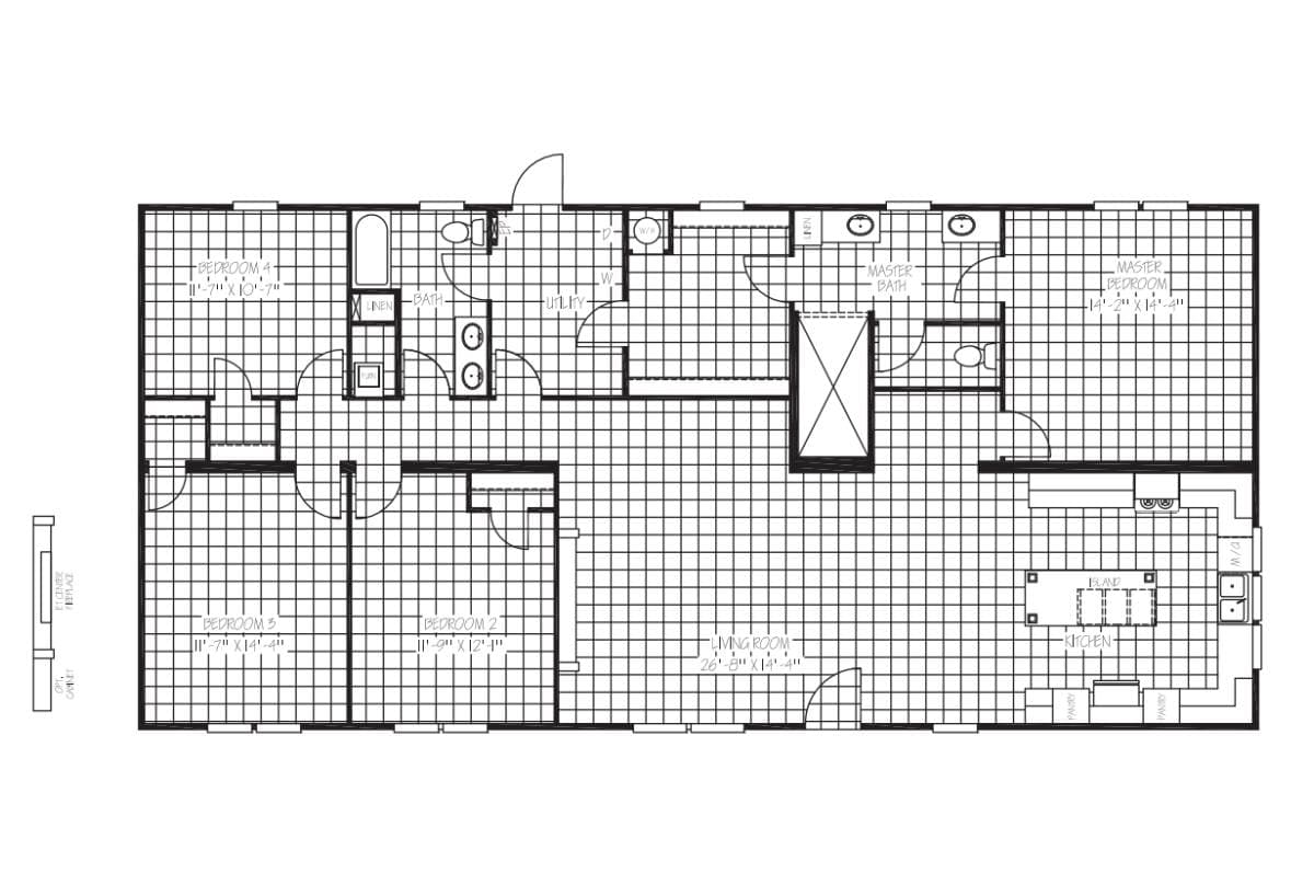 The Tarpon floor plan