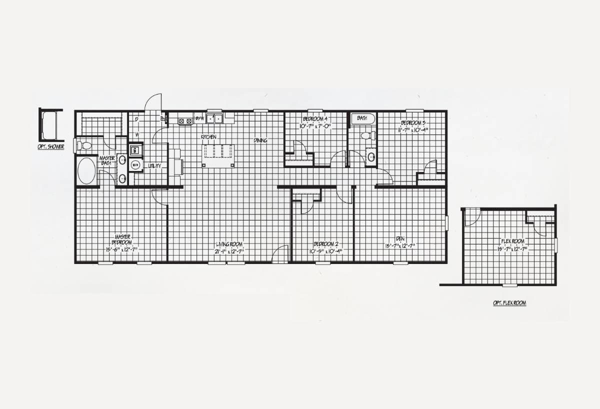 The Trout floor plan