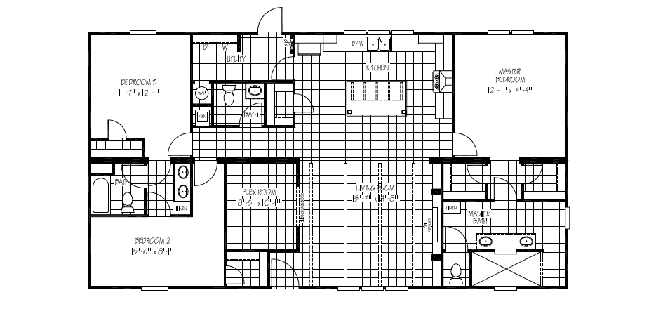 The Yellowfin floor plan